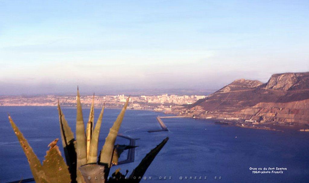 MERS EL KEBIR B PANORAMA D ORAN DU FORT DU SANTON 1964.jpg
